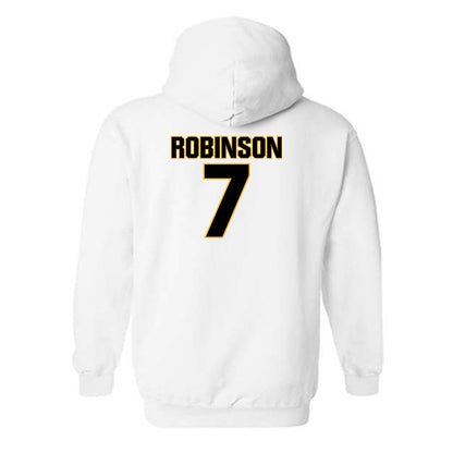 Towson - NCAA Baseball : Taye Robinson - Classic Fashion Shersey Hooded Sweatshirt