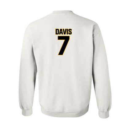 Towson - NCAA Football : Carlos Davis - Classic Fashion Shersey Crewneck Sweatshirt