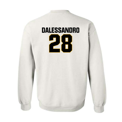Towson - NCAA Baseball : Maximus DAlessandro - Classic Fashion Shersey Crewneck Sweatshirt-1