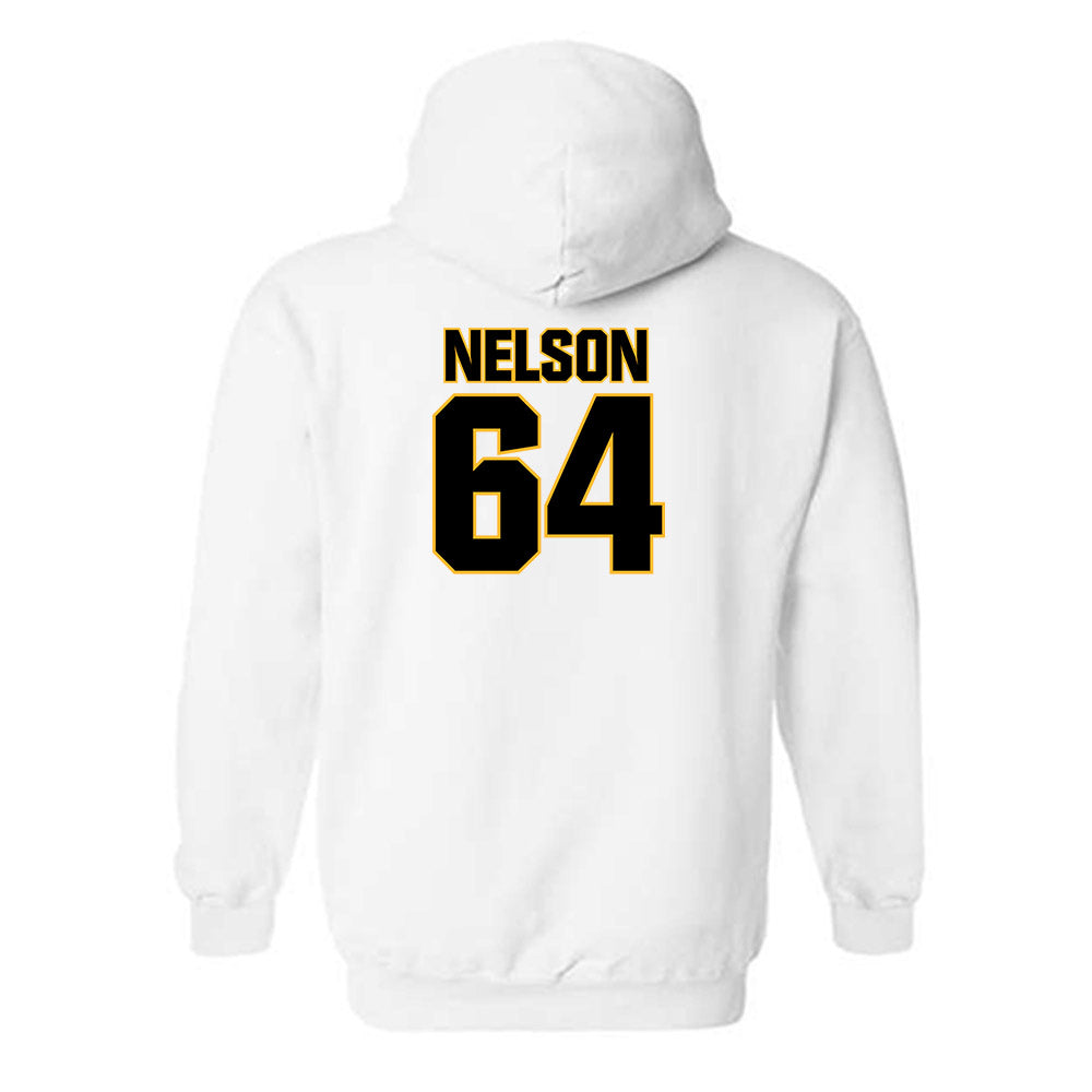 Towson - NCAA Football : Joden Nelson - Classic Fashion Shersey Hooded Sweatshirt-1
