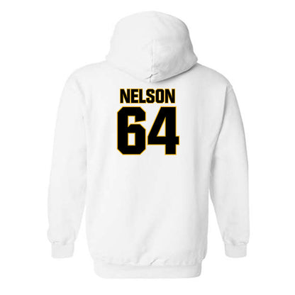 Towson - NCAA Football : Joden Nelson - Classic Fashion Shersey Hooded Sweatshirt-1