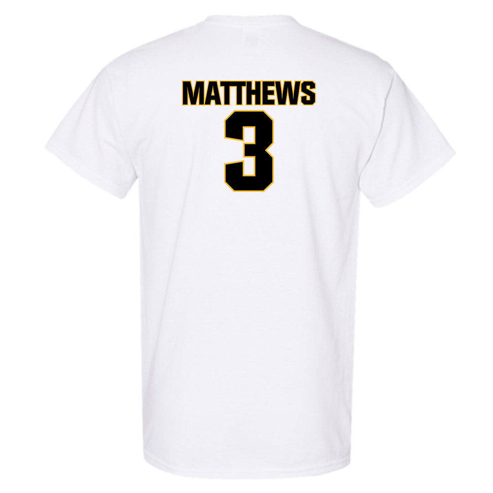 Towson - NCAA Football : Devin Matthews - Classic Fashion Shersey T-Shirt-1