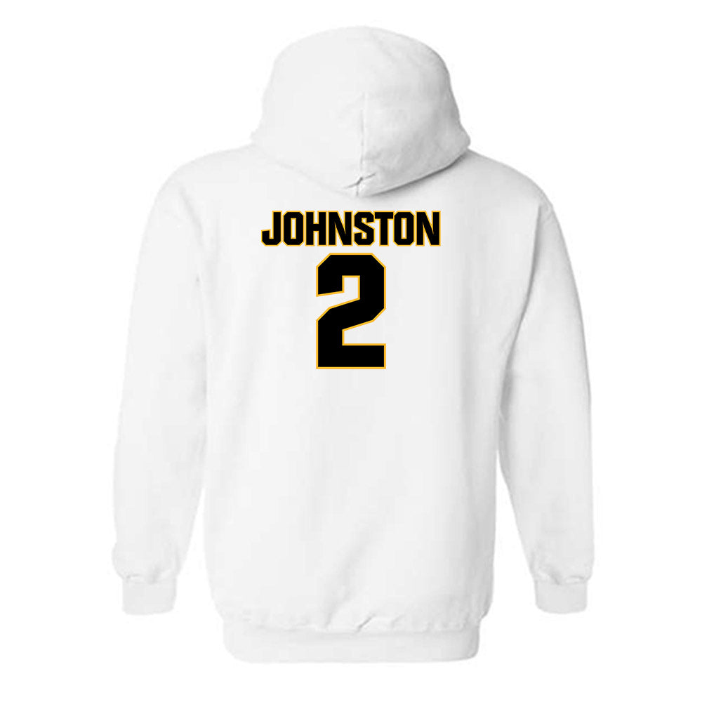 Towson - NCAA Women's Basketball : India Johnston - Classic Fashion Shersey Hooded Sweatshirt