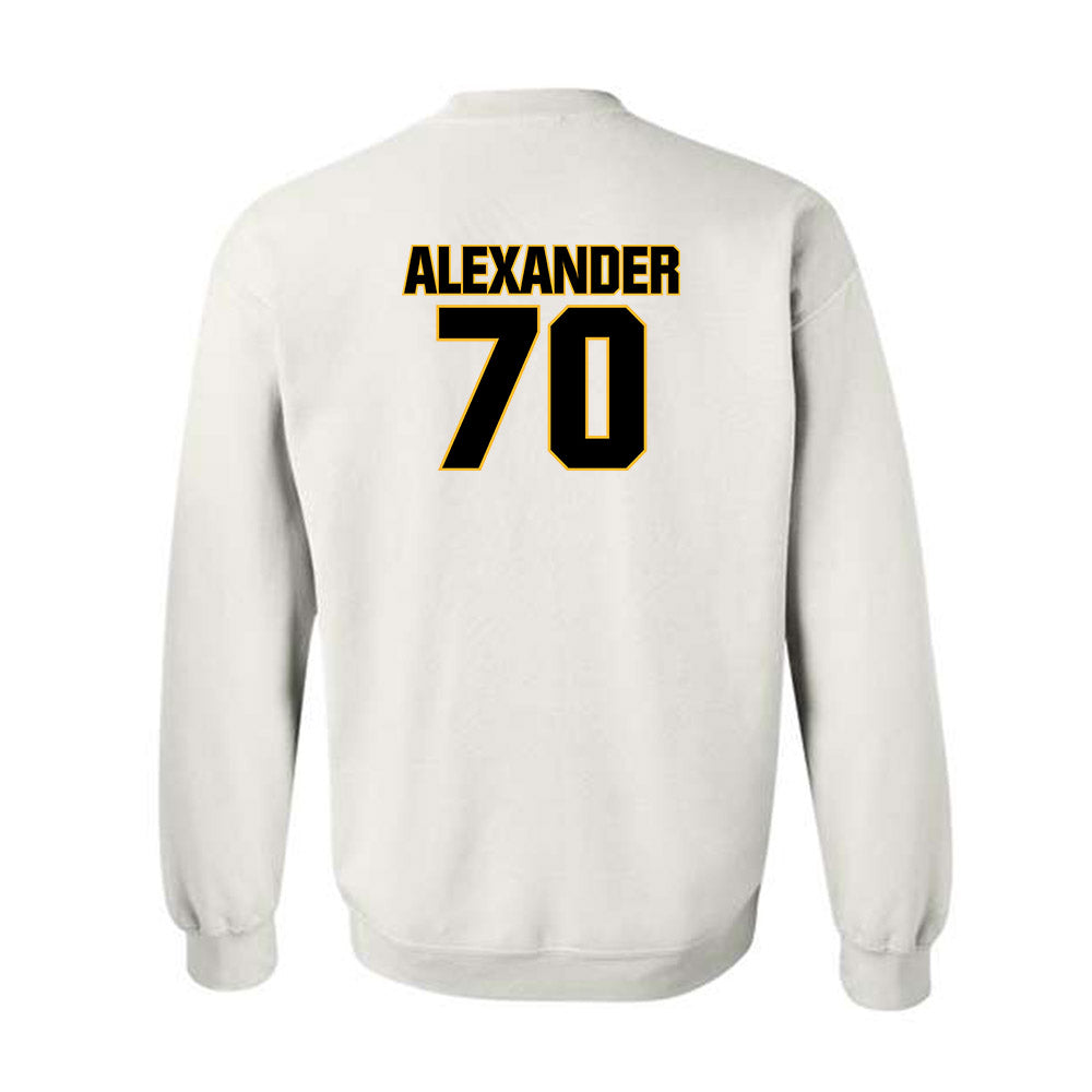 Towson - NCAA Football : T'Khi Alexander - Classic Fashion Shersey Crewneck Sweatshirt-1