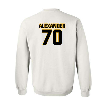 Towson - NCAA Football : T'Khi Alexander - Classic Fashion Shersey Crewneck Sweatshirt-1