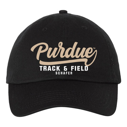 Purdue - NCAA Men's Track & Field : Owen Schafer - Dad Hat