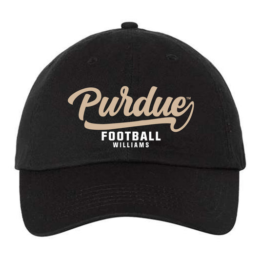 Purdue - NCAA Football : Zeke Williams - Dad Hat-0