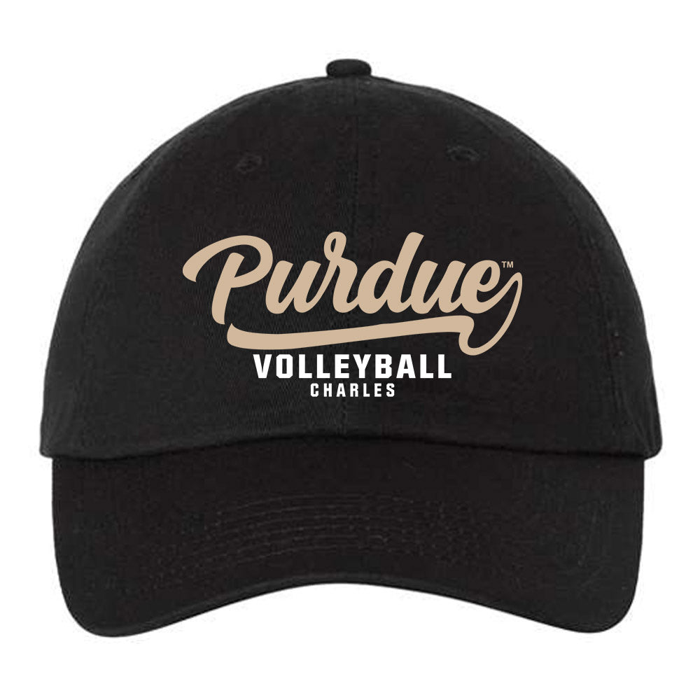Purdue - NCAA Women's Volleyball : Dior Charles - Dad Hat-0
