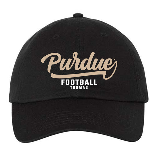Purdue - NCAA Football : Jaron Thomas - Dad Hat-0