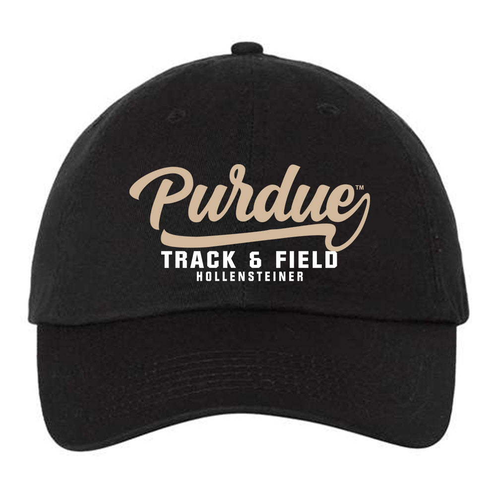 Purdue - NCAA Men's Track & Field : William Hollensteiner - Dad Hat-0