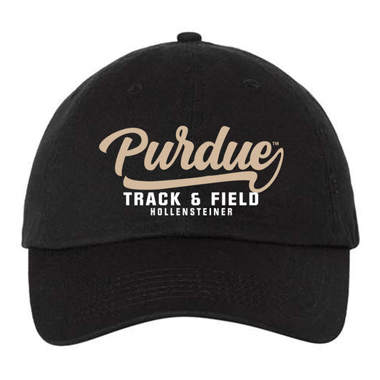 Purdue - NCAA Men's Track & Field : William Hollensteiner - Dad Hat-0