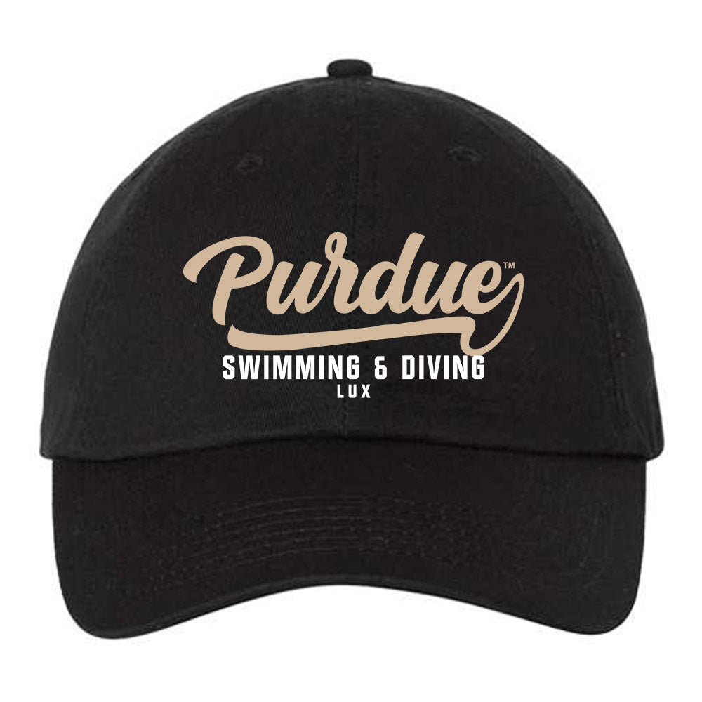 Purdue - NCAA Women's Swimming & Diving : Grace Lux - Dad Hat-0