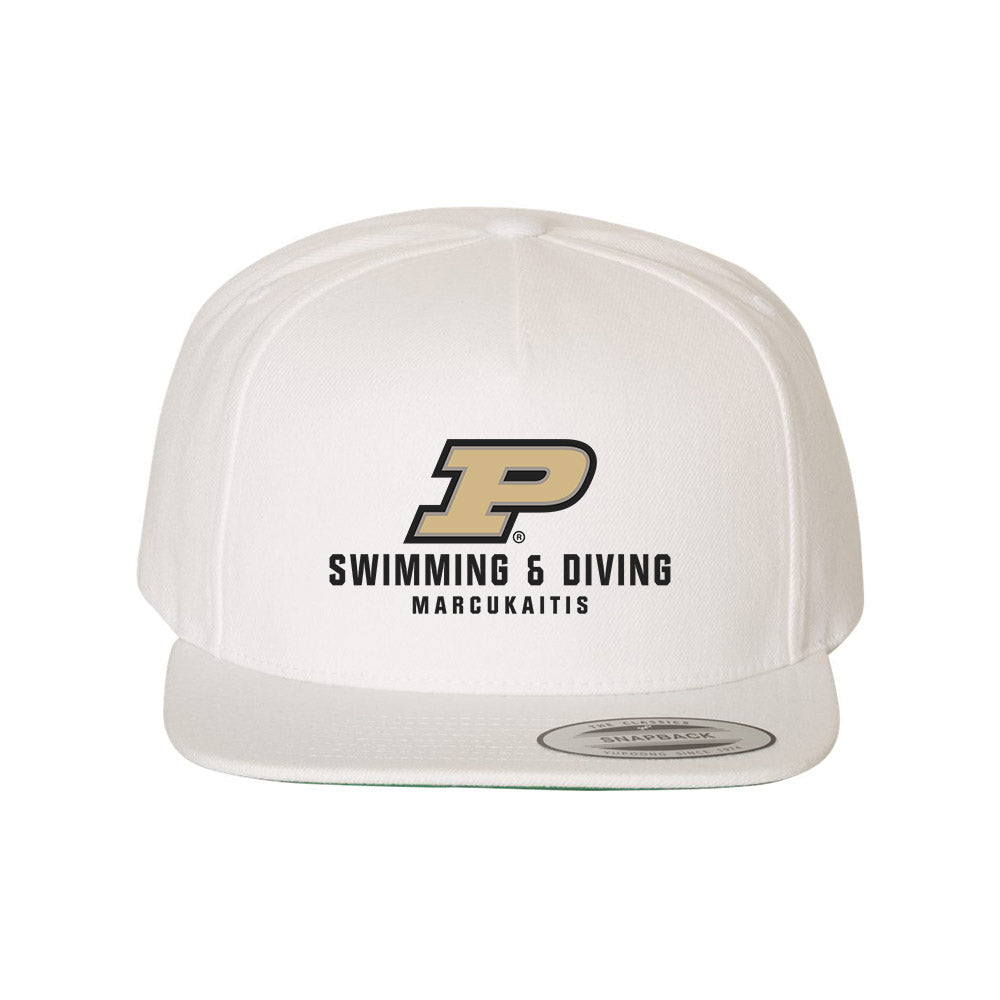 Purdue - NCAA Women's Swimming & Diving : Abby Marcukaitis - Snapback Hat