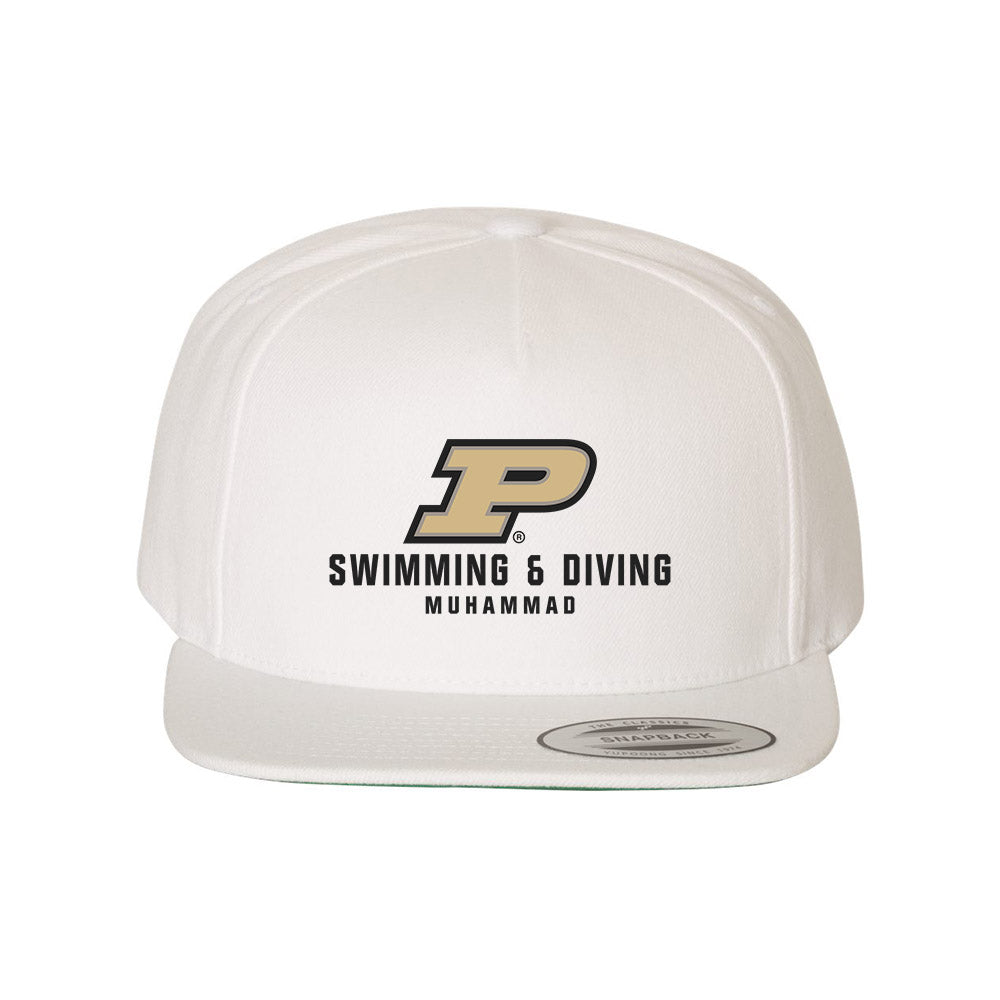 Purdue - NCAA Men's Swimming & Diving : Idris Muhammad - Snapback Hat