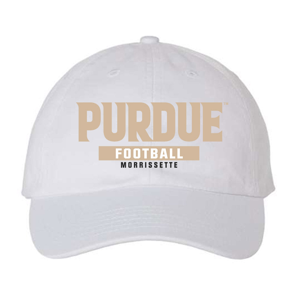 Purdue - NCAA Football : De'Nylon Morrissette - Dad Hat-0