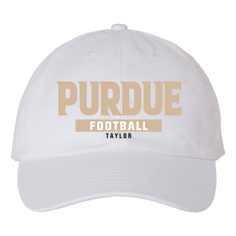 Purdue - NCAA Football : Elijah Taylor - Dad Hat