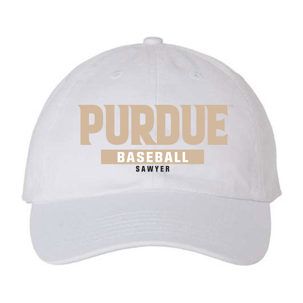 Purdue - NCAA Baseball : Barron Sawyer - Dad Hat-0