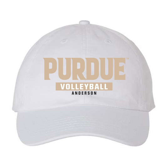 Purdue - NCAA Women's Volleyball : Akasha Anderson - Dad Hat-0