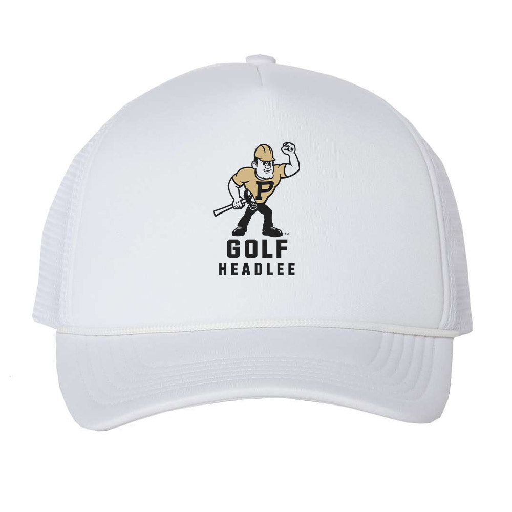 Purdue - NCAA Women's Golf : Michaela Headlee - Trucker Hat-0