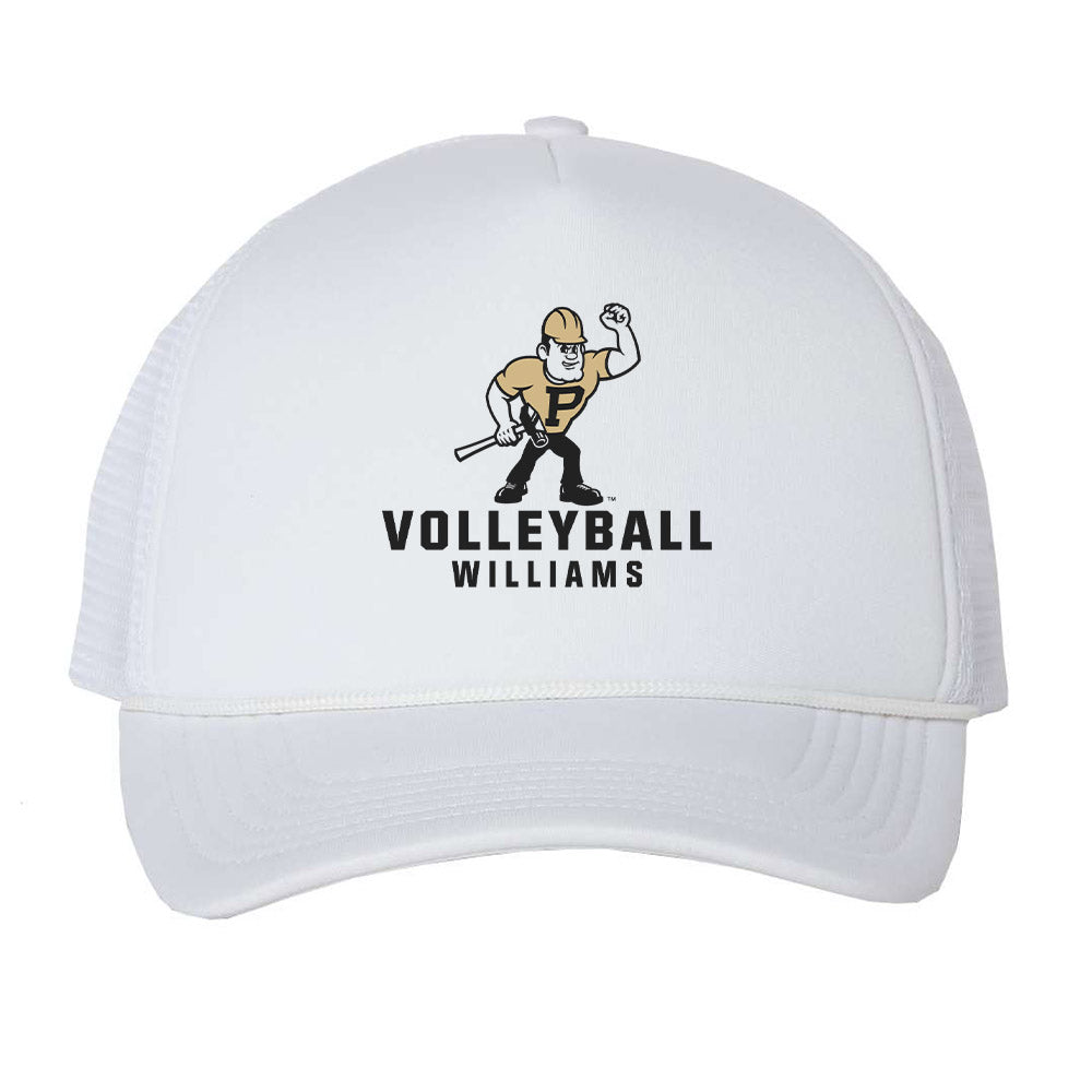 Purdue - NCAA Women's Volleyball : Rachel Williams - Trucker Hat-0