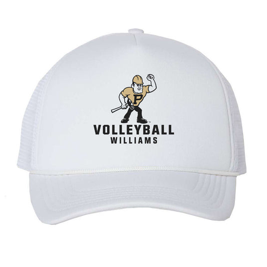Purdue - NCAA Women's Volleyball : Rachel Williams - Trucker Hat-0