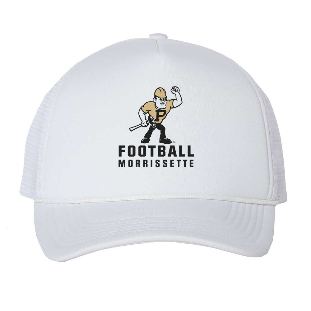 Purdue - NCAA Football : De'Nylon Morrissette - Trucker Hat-0