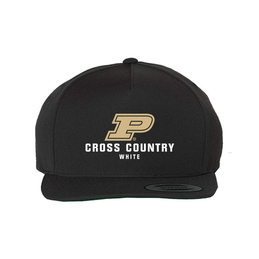 Purdue - NCAA Men's Cross Country : Nerius White - Snapback Hat