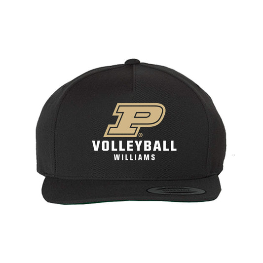 Purdue - NCAA Women's Volleyball : Rachel Williams - Snapback Hat-0
