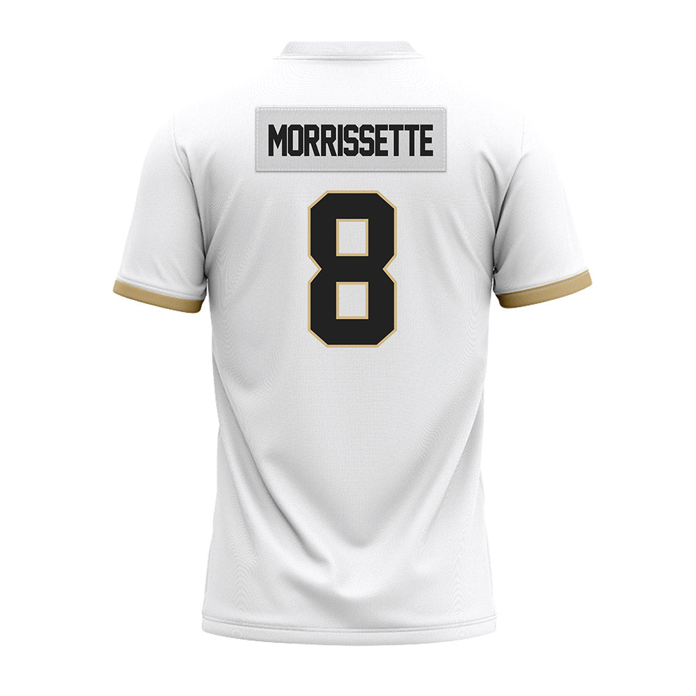 Purdue - NCAA Football : De'Nylon Morrissette - White Premium Football Jersey-1