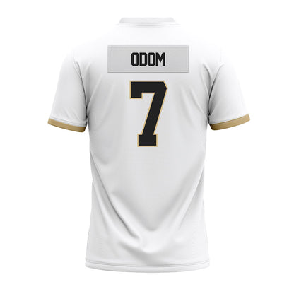 Purdue - NCAA Football : Garyt Odom - White Premium Football Jersey-1