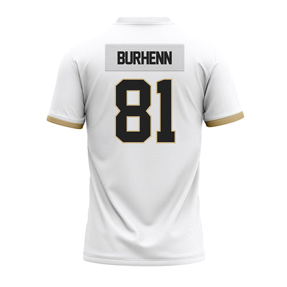 Purdue - NCAA Football : George Burhenn - White Premium Football Jersey