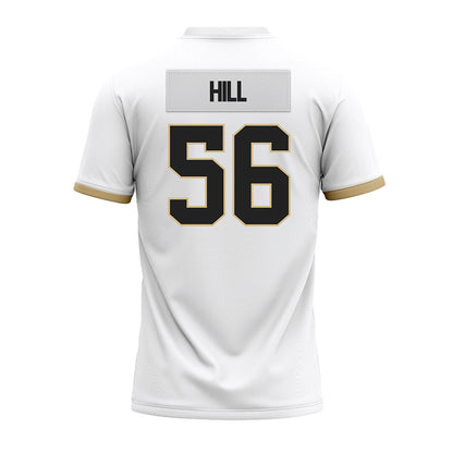 Purdue - NCAA Football : Reese Hill - White Premium Football Jersey