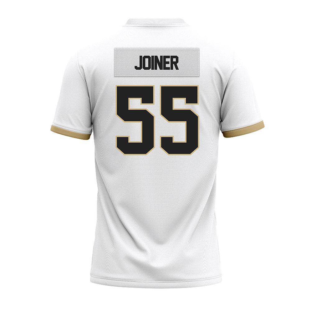 Purdue - NCAA Football : Bradyn Joiner - White Premium Football Jersey-1