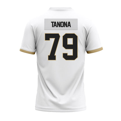 Purdue - NCAA Football : Joey Tanona - White Premium Football Jersey