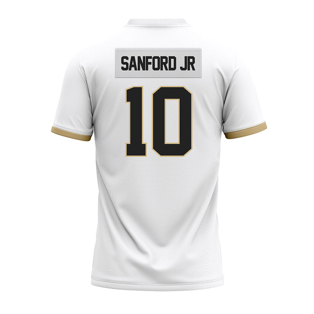 Purdue - NCAA Football : Alex Sanford Jr - White Premium Football Jersey-1