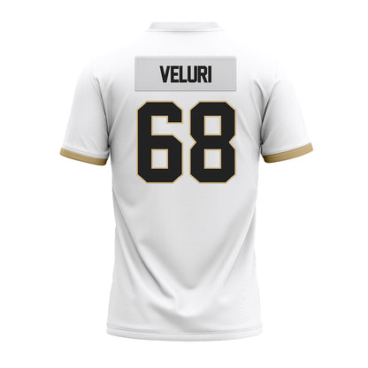 Purdue - NCAA Football : Sankeerth Veluri - White Premium Football Jersey-1