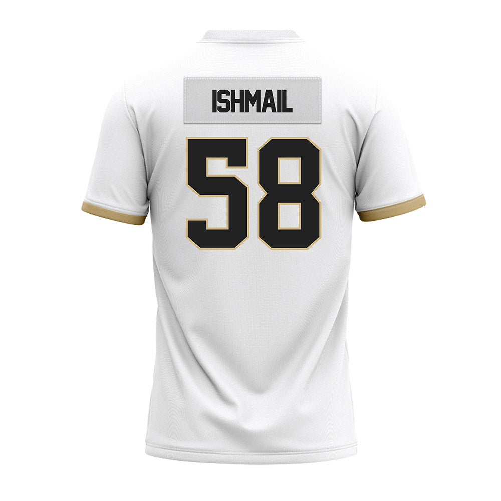 Purdue - NCAA Football : Breeon I Ishmail - White Premium Football Jersey-1