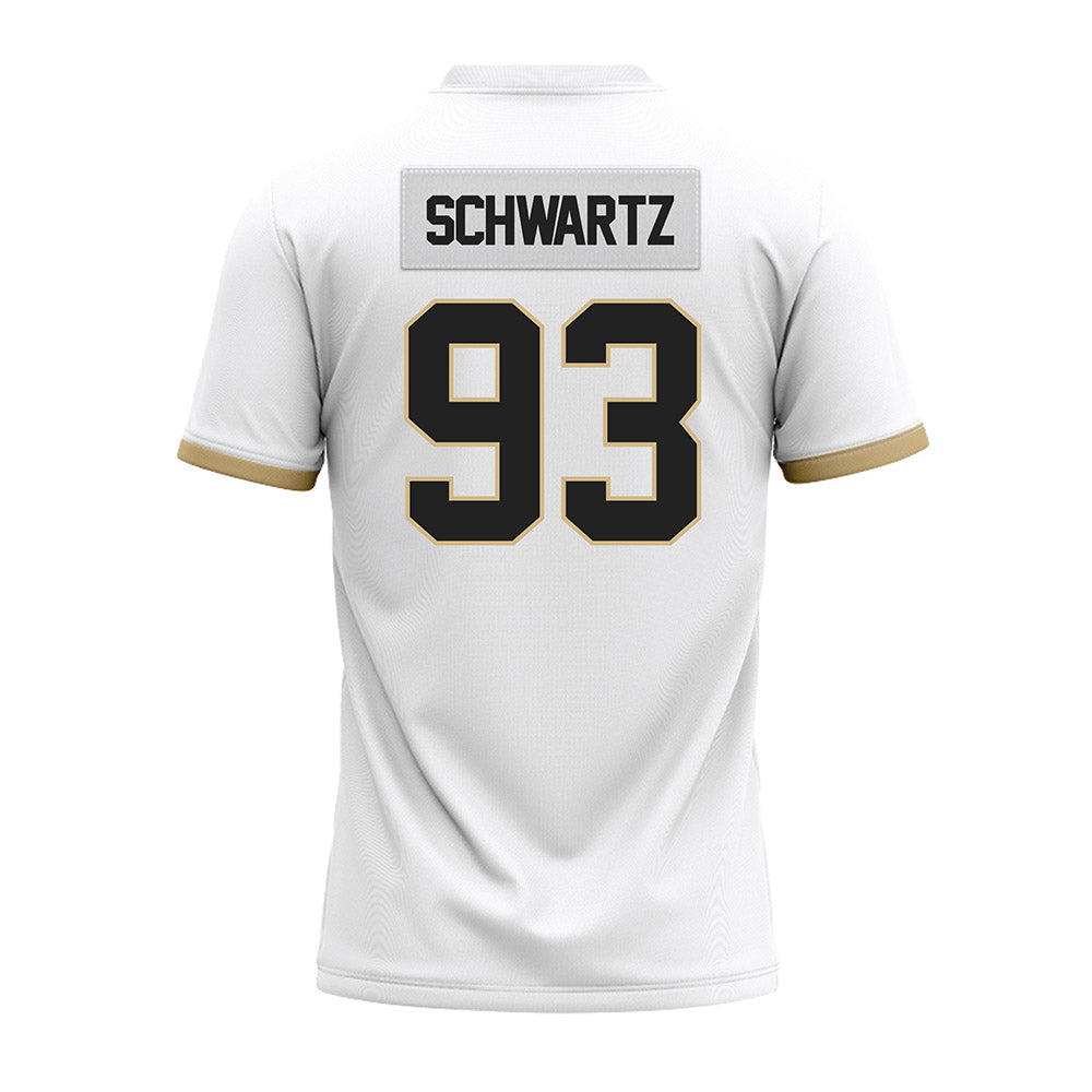 Purdue - NCAA Football : Albert Schwartz - White Premium Football Jersey