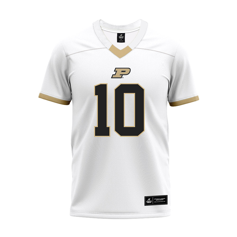 Purdue - NCAA Football : Alex Sanford Jr - White Premium Football Jersey-0