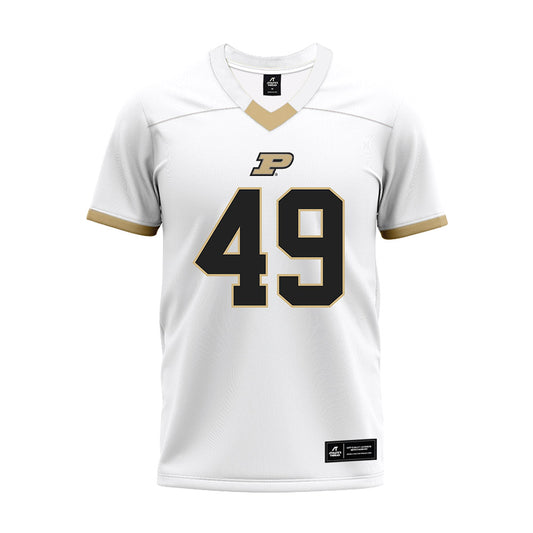 Purdue - NCAA Football : Isaiah Needam - White Premium Football Jersey-0