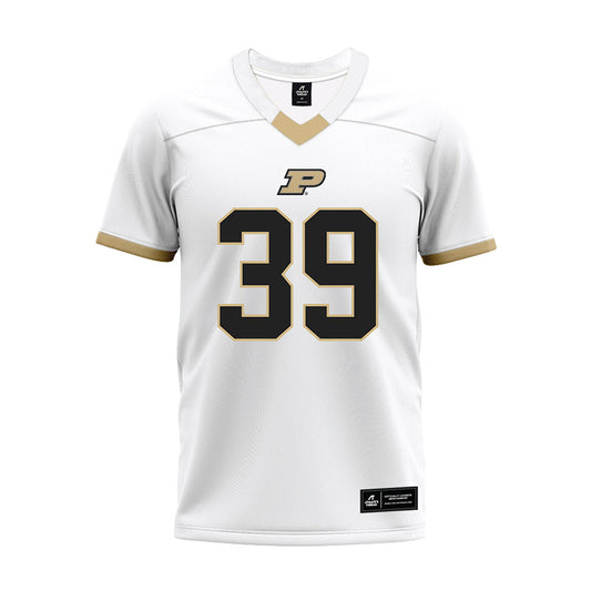 Purdue - NCAA Football : Isaiah Needam - White Premium Football Jersey-0