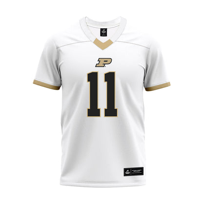 Purdue - NCAA Football : Carson Dean - White Premium Football Jersey-0