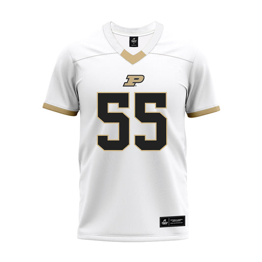 Purdue - NCAA Football : Bradyn Joiner - White Premium Football Jersey-0