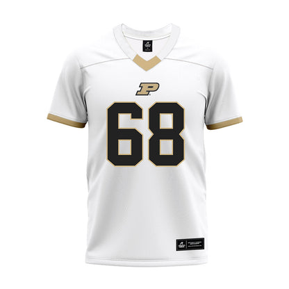 Purdue - NCAA Football : Sankeerth Veluri - White Premium Football Jersey-0