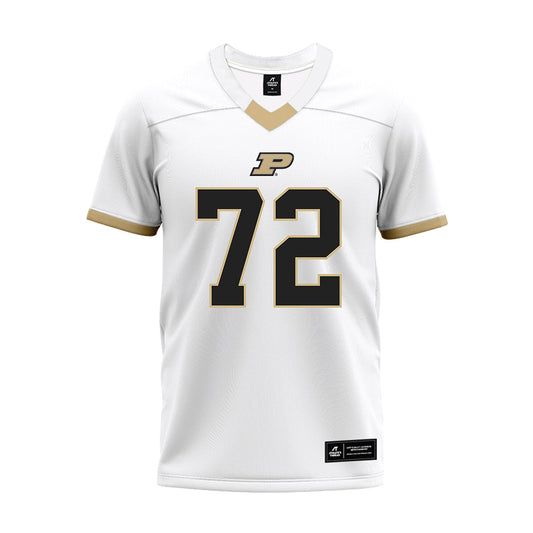 Purdue - NCAA Football : Jude Mccoskey - White Premium Football Jersey-0