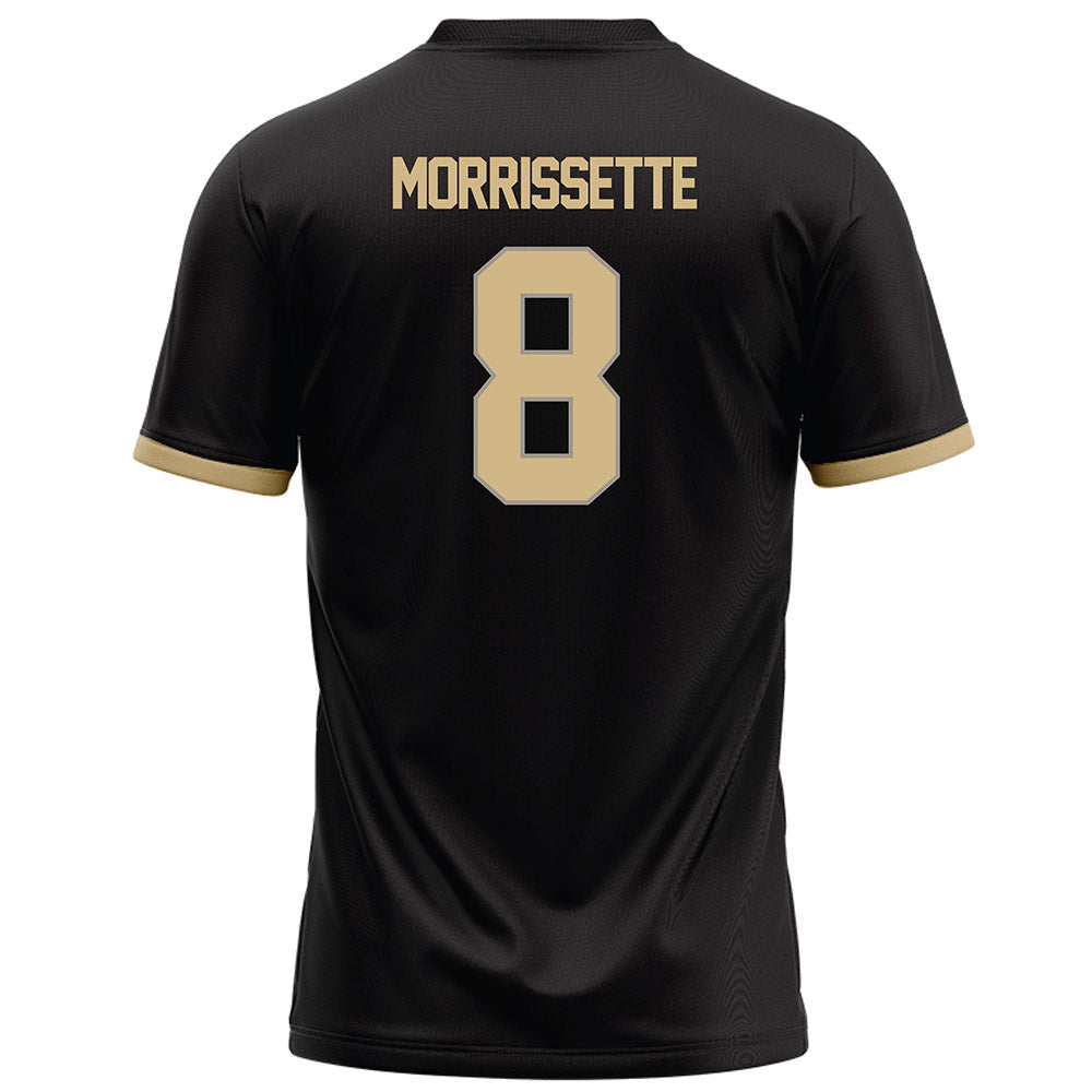 Purdue - NCAA Football : De'Nylon Morrissette - Black Football Jersey-1