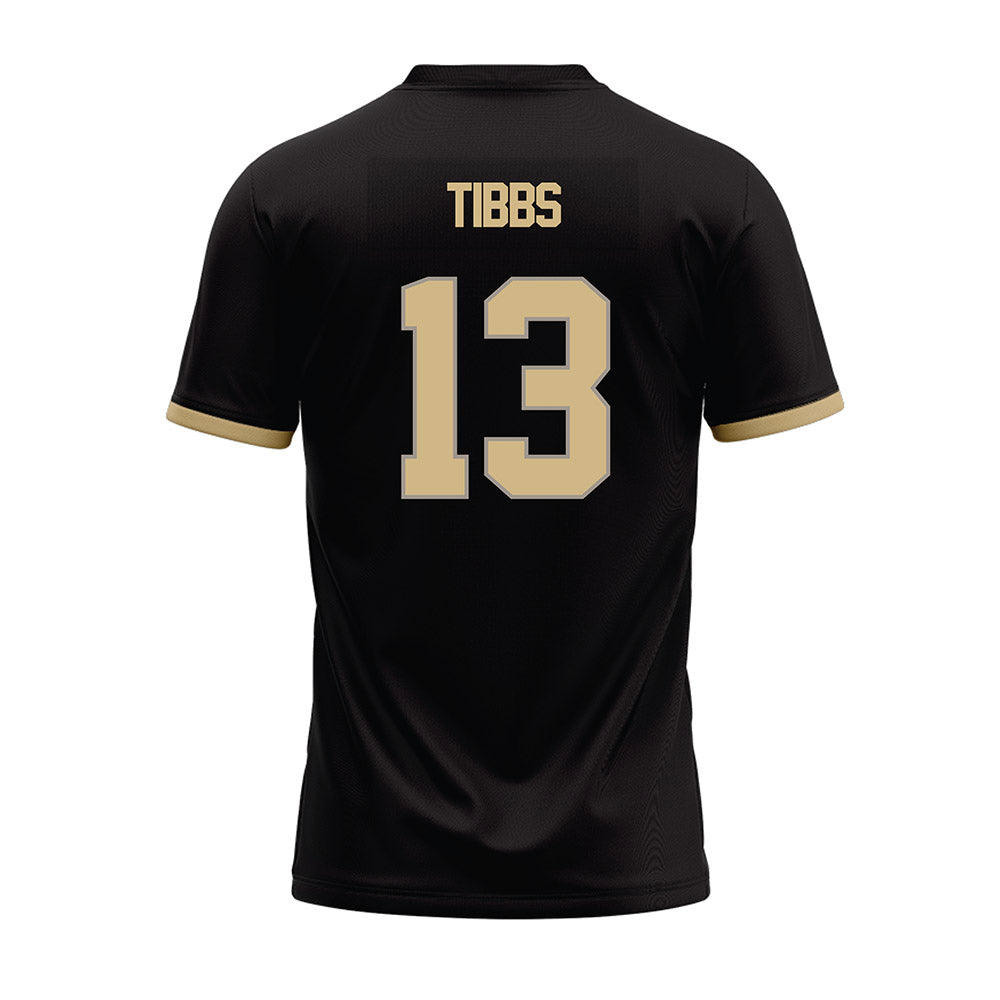 Purdue - NCAA Football : Jaron Tibbs - Black Football Jersey