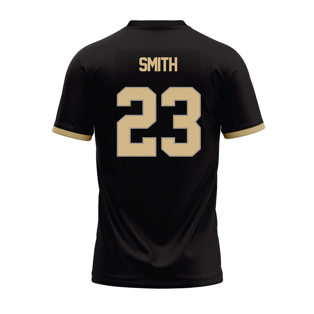 Purdue - NCAA Football : Calvin Smith - Black Football Jersey