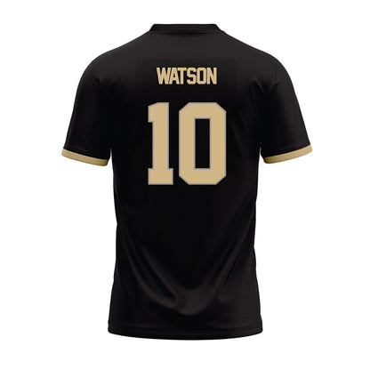 Purdue - NCAA Football : Jesse Watson - Black Football Jersey