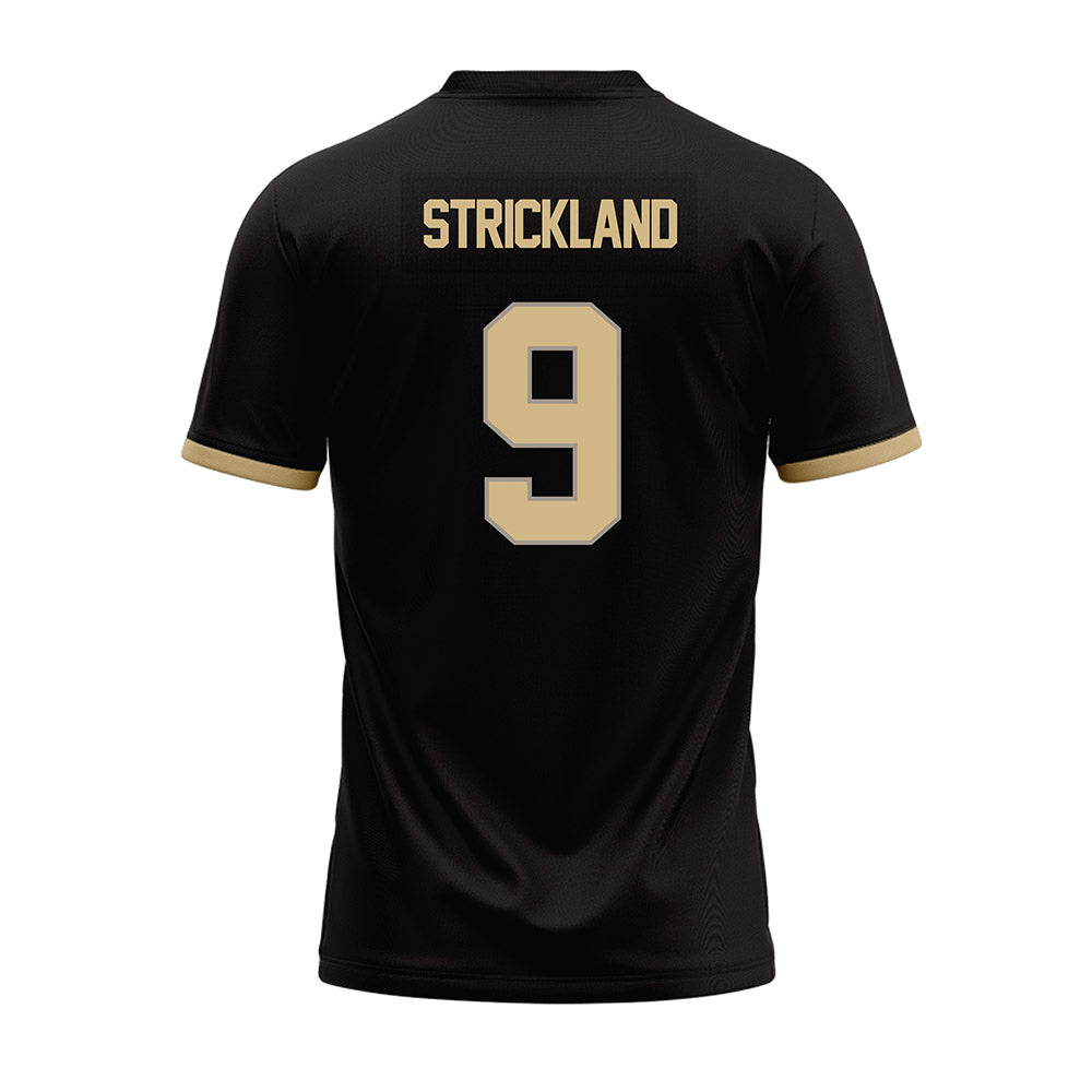 Purdue - NCAA Football : Joe Strickland - Black Football Jersey